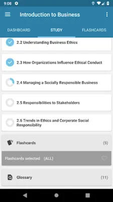 Introduction to Business android App screenshot 5